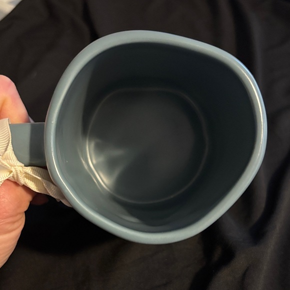 Rae Dunn Blue 'Peace On Earth' Mug NWT - Picture 6 of 6